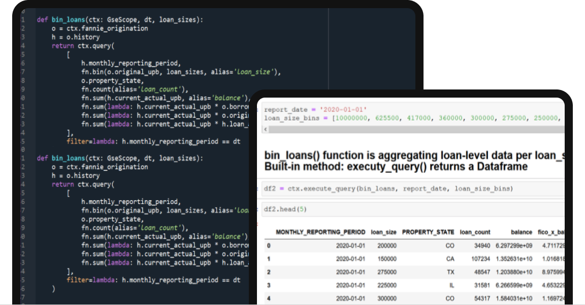 Data analytics framework